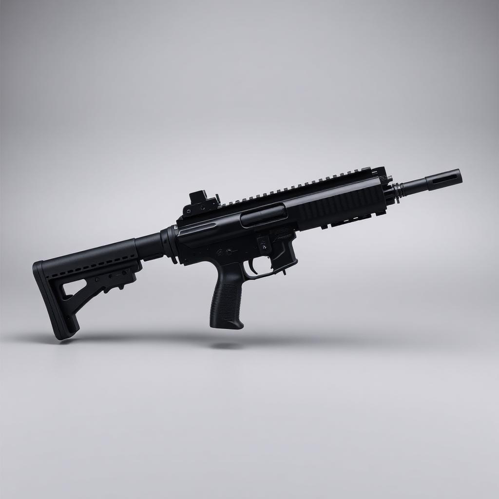 SMG MP5K GBB court