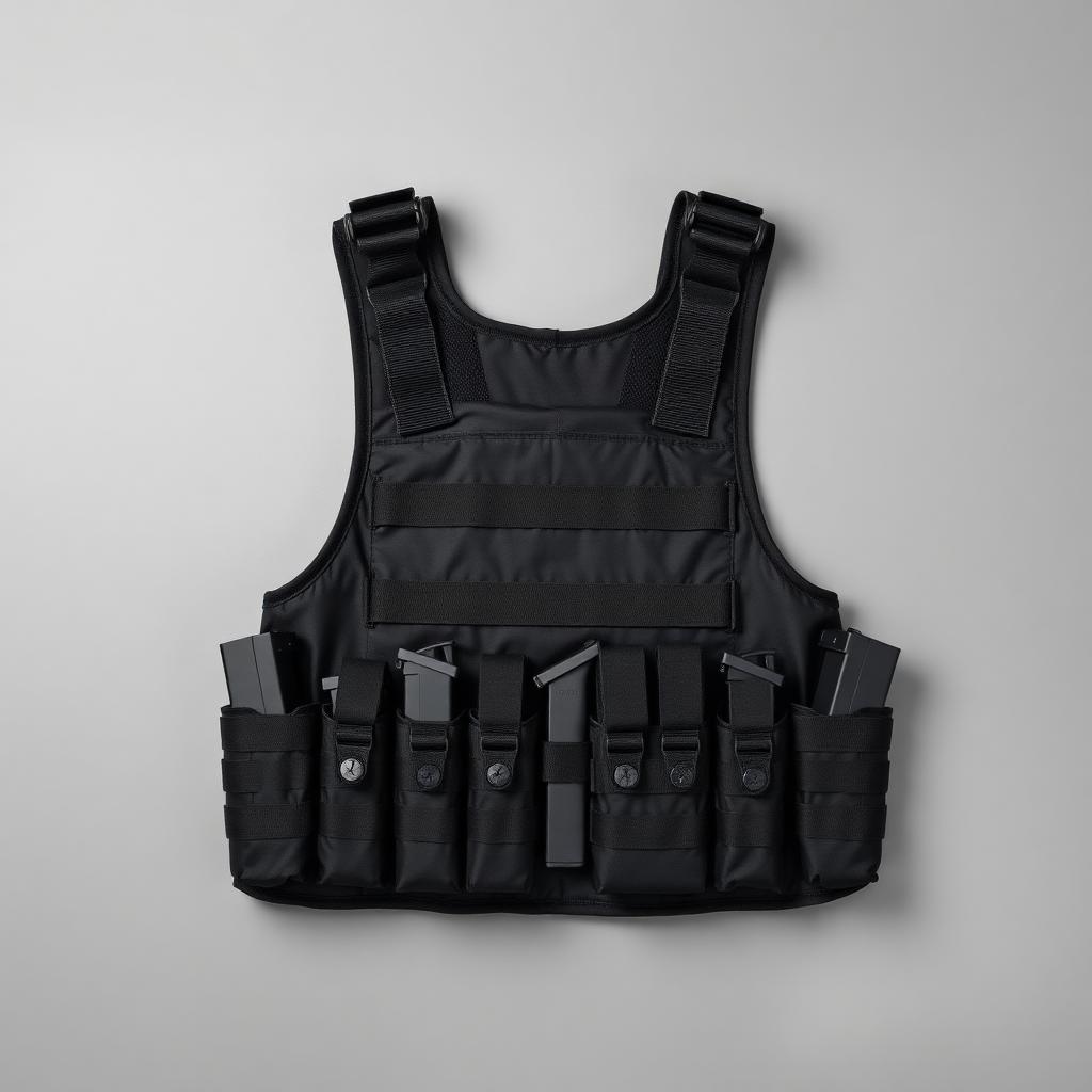 Gilet tactique MOLLE multicam