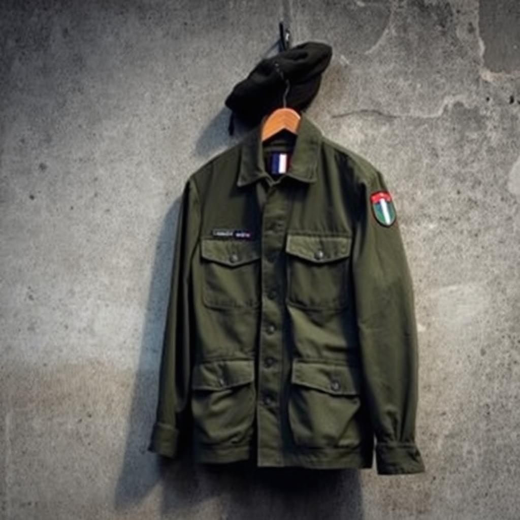 Veste de campagne & béret FFL