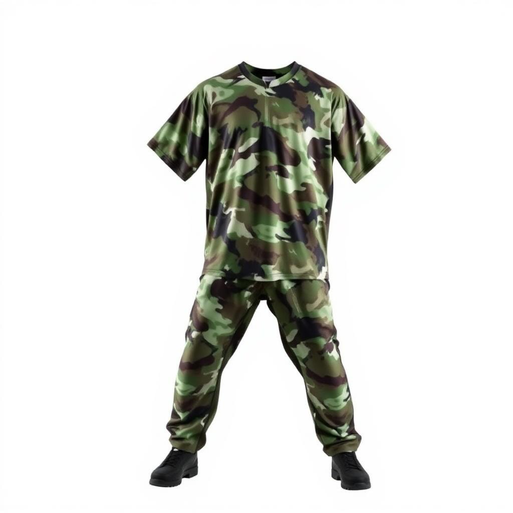 Jersey + pantalon camo taille L